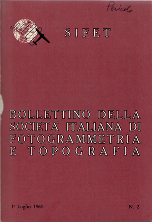 Copertina edizione Bollettino SIFET n.2 Anno 1964